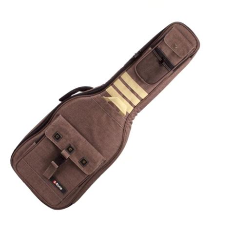 X tone Deluxe Electric Bass Bag Nylon Brown Funda para bajo eléctrico