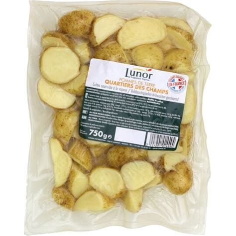 Pommes De Terre Quartiers Des Champs Lunor Le Sachet De G Prix