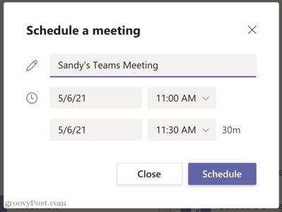 How To Set Up A Meeting In Microsoft Teams