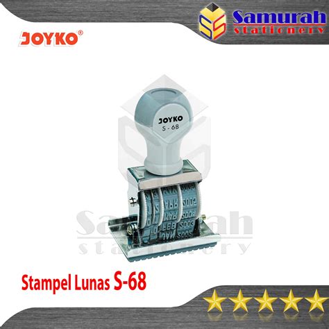 Stampel Tanggal Lunas Joyko S Stamp S Date Lazada Indonesia