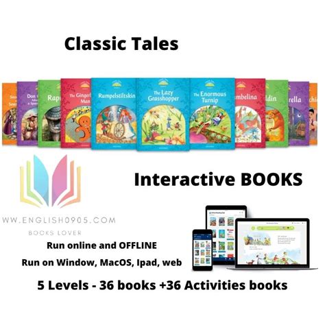 Classic Tales 36 Books 36 Activities Books Interactive Books English Lover