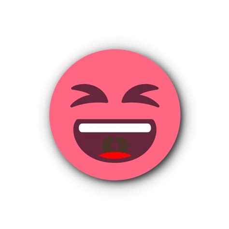 RED Emoji • Stickers by Ghislain Fortin