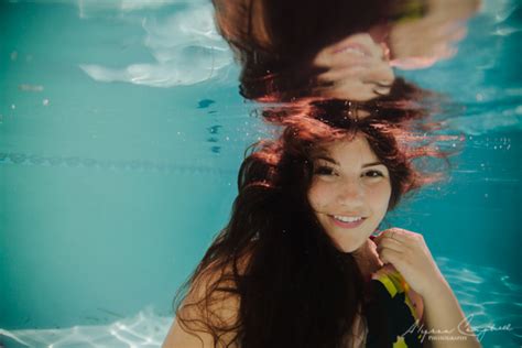 Mesa Underwater Photographer Taylors Underwater Prom Dress Session