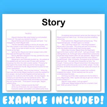 Story Arc Graphic Organizer (with completed example) by Jen Sweet