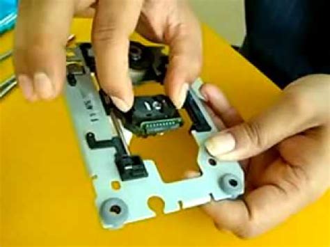 How to assemble and disassemble an optical drive - YouTube