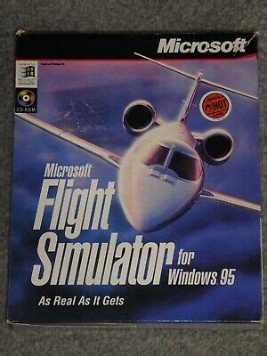 MICROSOFT FLIGHT SIMULATOR for Windows 95 (PC: Windows) Big Box £10.00 ...