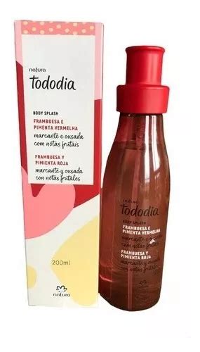 Body Splash Frambuesa Y Pimienta Roja Ml Tododia Natura Cuotas Sin