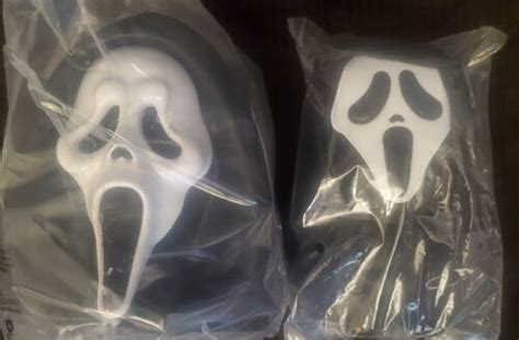 Scream 6 Ghostface Head Popcorn Bucket & Plush Both New In Package Unopened | #4619725959