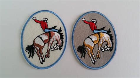 Rodeo Iron On Or Sew On Patch Western Applique Rodeo Applique Etsy