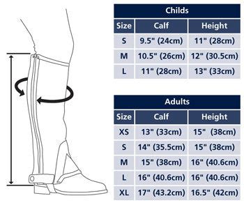 Ralph Chaps Size Chart | Labb by AG