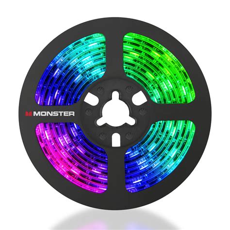 Monster Led Light Strip With Usb Plug In With Remote Control Multi