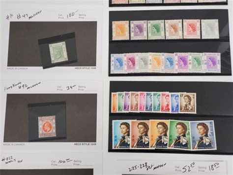 Collection Of Hong Kong Stamps Mint Used Scv Nice Ebay