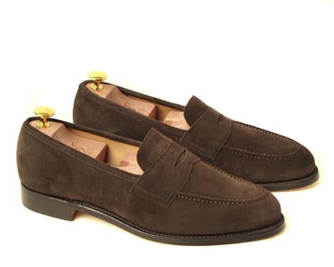 Mens Penny Loafer Best Quality Fine English Suede Leather Shoes Bodileys London Collection