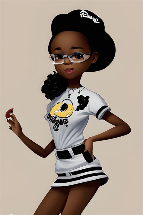 Elegant Black Woman With Melanin Graphic · Creative Fabrica