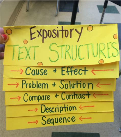 Text Structure Lesson Ms Rs Class