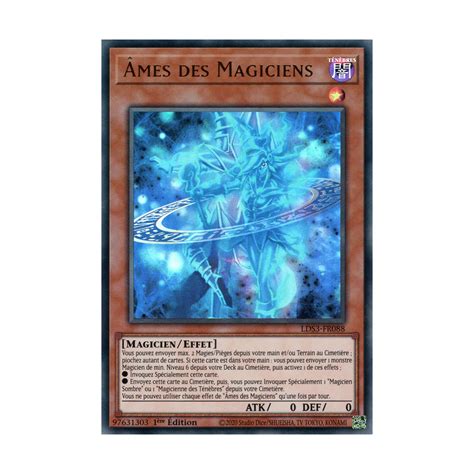 Mes Des Magiciens Lds Fr V Dor Carte Yu Gi Oh L