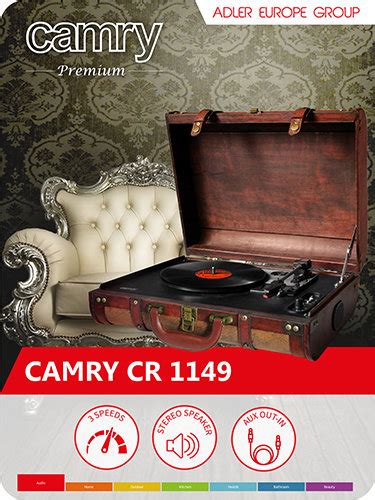 Gramofon CAMRY CR 1149 - Camry | Sklep EMPIK.COM