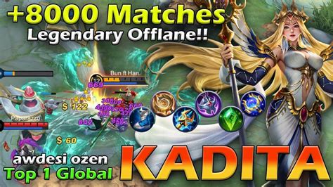 Perfect Gold Lane Kadita Best Build Kadita 2021 Top 1 Global Kadita