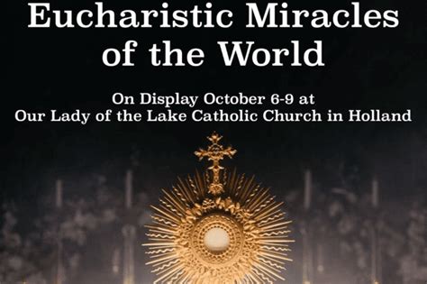 Eucharistic Miracles Of The World St Patrick St Anthony