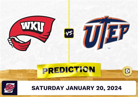 Western Kentucky Vs UTEP Prediction Odds College Basketball Picks 1