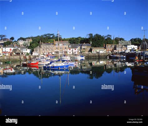 Padstow Harbour, Padstow, Cornwall, England, United Kingdom Stock Photo ...