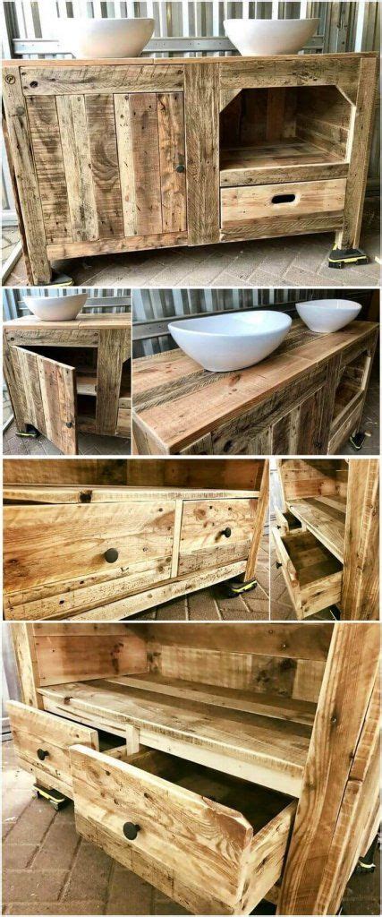 Pallet Bathroom Cabinet Designs Pallets Pro