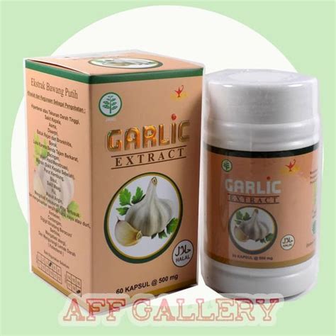 Jual Ekstrak Garlic I Extract Bawang Putih 60 Kapsul Aladin Di Lapak