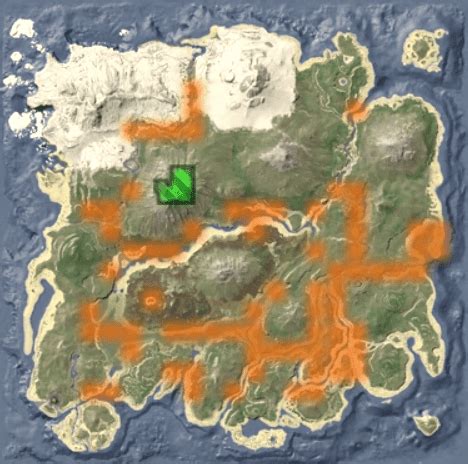 Ark Baryonyx Spawn Map