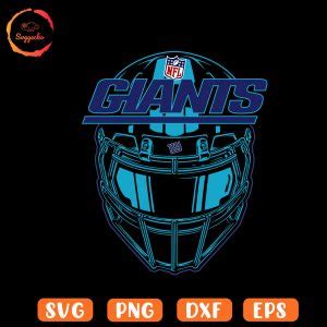 Giants Helmet SVG, New York Giants SVG PNG Cricut Files - Gecko