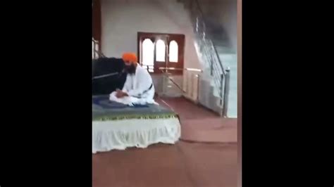 Bhai Amritpal Singh Gave His Statement From The Gurdwara At Village Rode In Moga Before