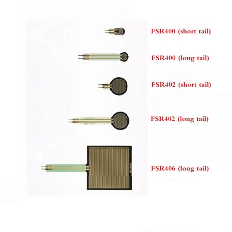 Pcs Fsr Fsr Fsr Resistance Pressure Sensor Force Sensitive