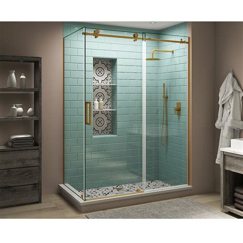 Aston Coraline Xl 68 72 X 36 X 80 Frameless Sliding Shower Enclosure