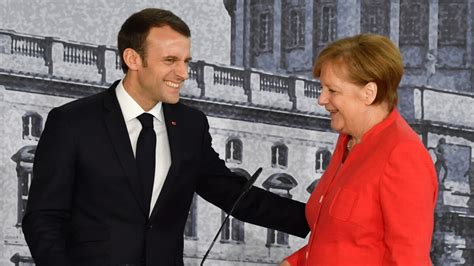 Macron Ve Merkel Abnin Gelece I Ve Suriyeyi Konu Tu