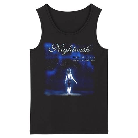 Nightwish Sleeveless Tee Shirts Finland Hard Rock Tank Tops Wishiny