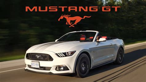 2017 Ford Mustang Gt Convertible Review Ultimate Cruiser Youtube