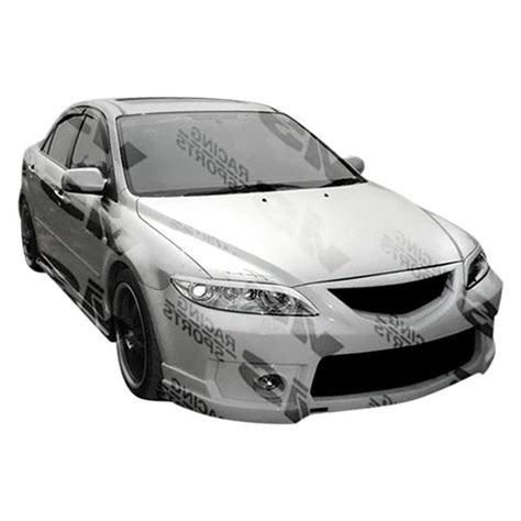 VIS Racing Mazda 6 4 Doors 2006 Techno R 2 Style Fiberglass Body Kit