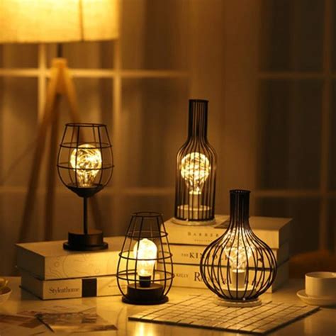 Lampe Déco Fer Forgé 6 Variantes OkO OkO