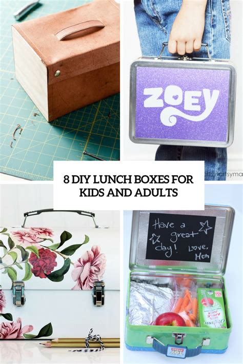 8 Diy Lunch Boxes For Kids And Adults Shelterness