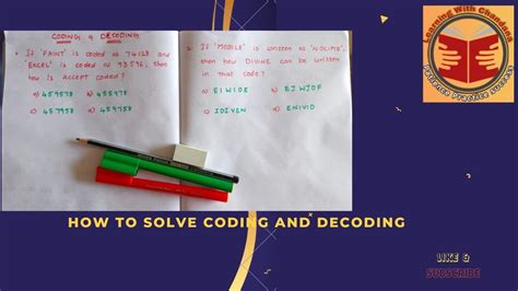 Coding And Decoding Video Logical Reasoning In Easy Way Youtube