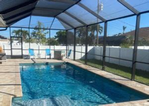 Englewood FL Pool Lanai Screen Enclosure Fabri Tech