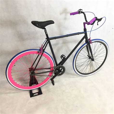 Baluma Rower Miejski Single Speed Ostre Ko O Bubble Gum Eco Baluma