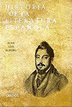 Historia De La Literatura Espa Ola Por Gredos Em Hist Ria Sur Livro