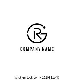 Initial Gri Letter Vector Logo Design Stock Vector (Royalty Free ...