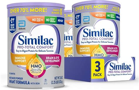 Similac Pro Total Comfort Infant Formula With Iron Gentle Easy To