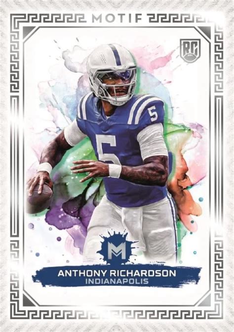 Checklist Spotlight 2023 Topps Motif Football Topps Ripped