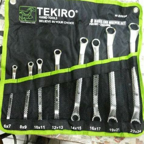 Jual Kunci Ring Set 8 Pcs TEKIRO 8 24 Mm Box End Tekiro 8pcs Shopee