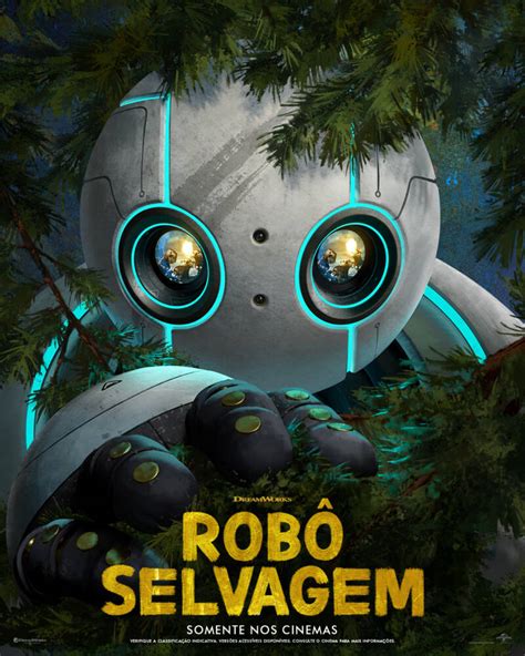 Rob Selvagem Anima O Da Dreamworks Ganha Novo Cartaz E Trailers