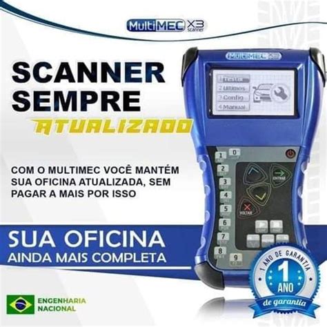 Scanner Multimec X3 Mais Suporte MultimecX3 Scanner Completo