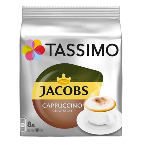 Capsule Cafea Jacobs Tassimo Cappuccino 8 Bauturi X 190 Ml 8 Capsule