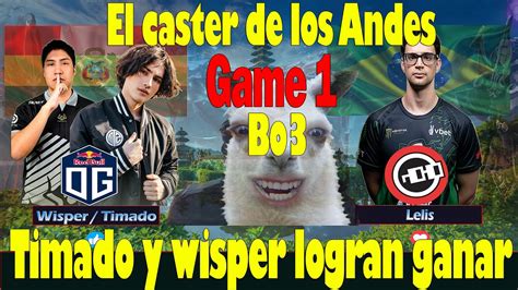 OG VS NOUS BO3 GAME 1 TIMADO WISPER CEB VS FLY Y LELIS ELITE